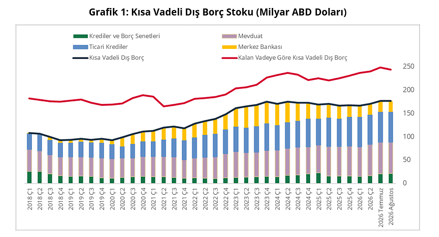 Türkiye'nin kısa vadeli dış borcunda artış! İşte son rakamlar-1