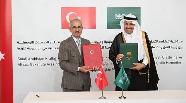 Türkiye ile Suudi Arabistan arasında demir yolu ve lojistik iş birliği: "Bölgedeki gelişmeler kara yolu ağlarının önemini artırdı"