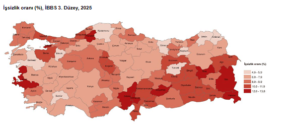 TÜİK açıkladı: 2025 yılı işsizlik oranı belli oldu-4