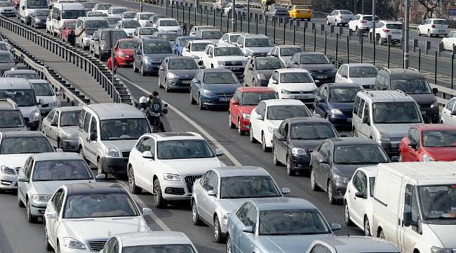 Trafiğe kayıtlı araç sayısı 34 milyonu aştı