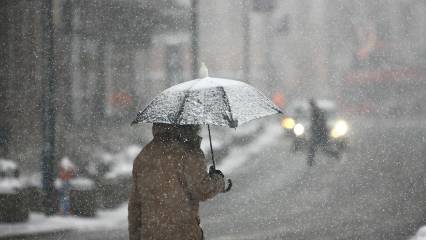 Meteoroloji uyardı! Kar ve sağanak yağış yurdu etkisi altına alacak