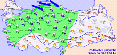 Meteoroloji uyardı! Kar ve sağanak yağış yurdu etkisi altına alacak-1