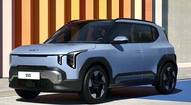 Kia, en uygun fiyatlı elektrikli modeli EV2'yi Türkiye'de satışa sunuyor
