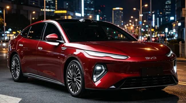 BYD Seal 08 geliyor: Hava süspansiyonu ve 800V altyapısıyla dikkat çekti