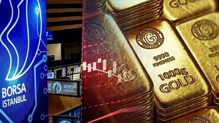 Piyasalarda gün sonu: Borsa düştü, altın yükseldi