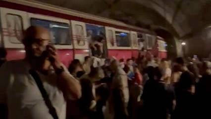 Kadıköy-Sabiha Gökçen Havalimanı Hattı'nda metro raydan çıktı: 3 kişi yaralandı