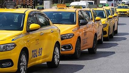 İstanbul'da taksiler için yeni uygulama devrede: ‘Sarı Hat’ dönemi başladı