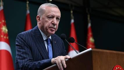 Cumhurbaşkanı Erdoğan: Katkımızla varılan mutabakattan memnuniyet duyuyoruz