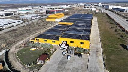 Fabrikanın tüm elektrik ihtiyacını karşılıyor: 'Fazlasını da satıyoruz'