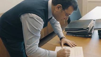 İmamoğlu, ön seçim için adaylık başvurusunu yaptı