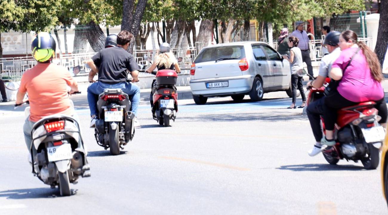 Kent nüfusunun dörtte birinde motosiklet var