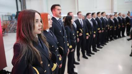 THY'nin yeni pilotları mezun oldu