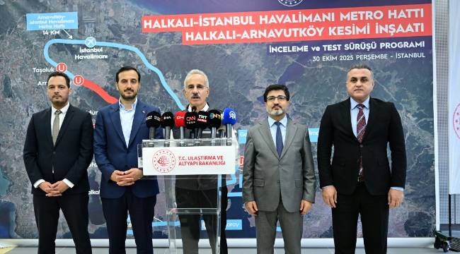 İSTANBUL'A YENİ METRO HATTI