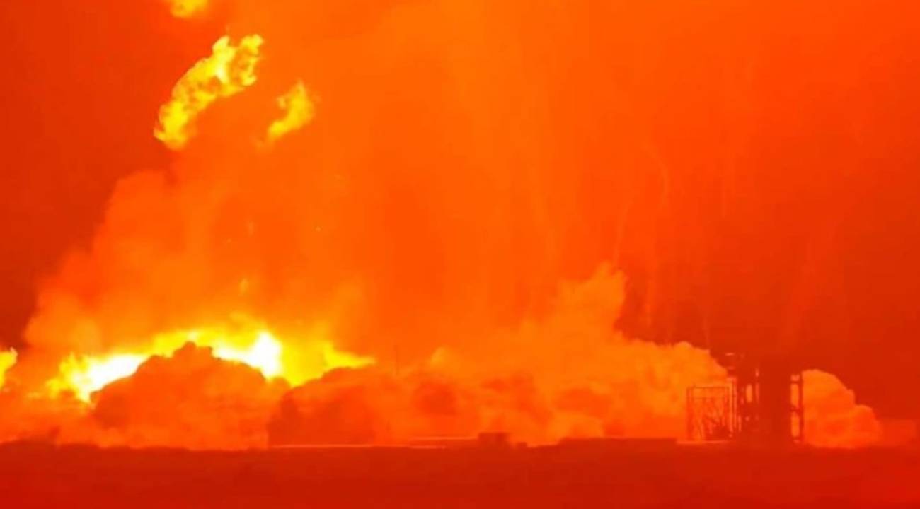 SpaceX’in Starship 36 roketi alev topuna döndü!