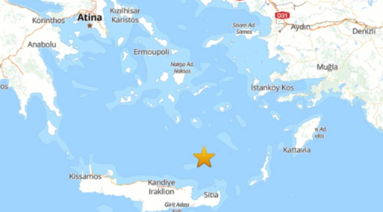 Ege Denizi'nde 6 büyüklüğünde deprem, 2 yorum