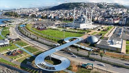 Türkiye'de bu şekildeki 11. köprü olacak: Yıl sonu açılıyor