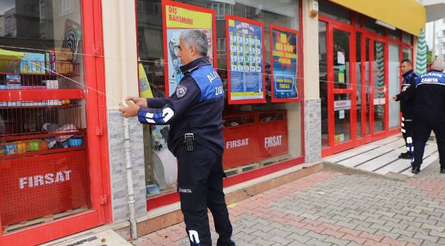 Tarihi geçmiş ürünler satan zincir market şubesi mühürlendi