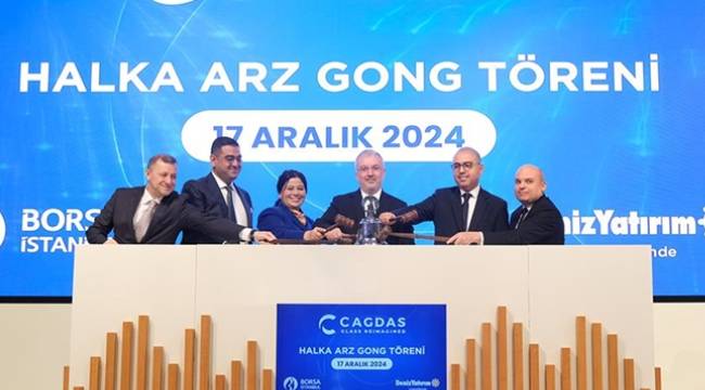 Borsa İstanbul'da gong Çağdaş Cam için çaldı