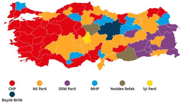 Seçimde hangi parti kaç belediye kazanıyor? Büyükşehirlerde son durum...