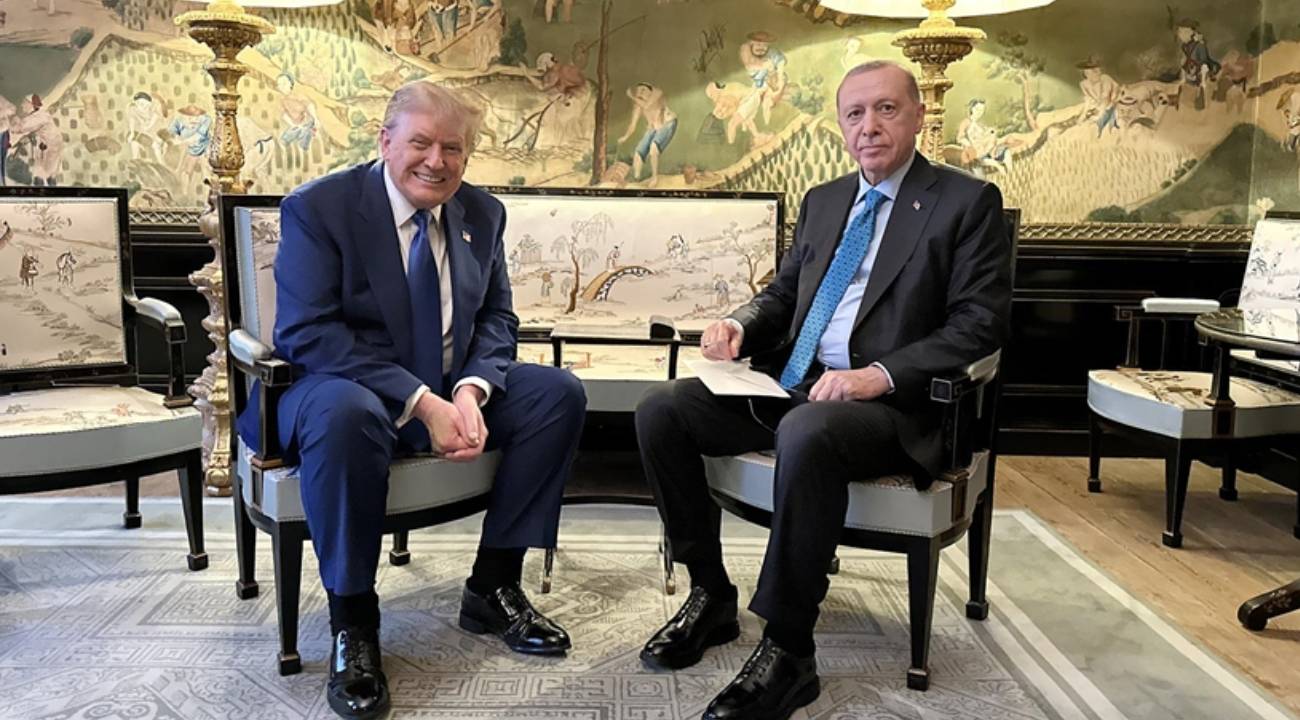 Cumhurbaşkanı Erdoğan ve Trump bir araya geldi