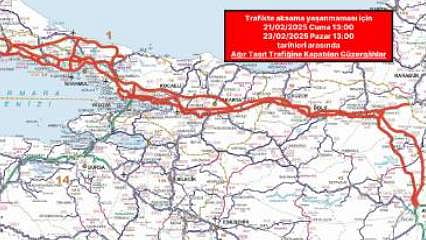 Ağır taşıtlar 6 ildeki bazı yolları kullanamayacak