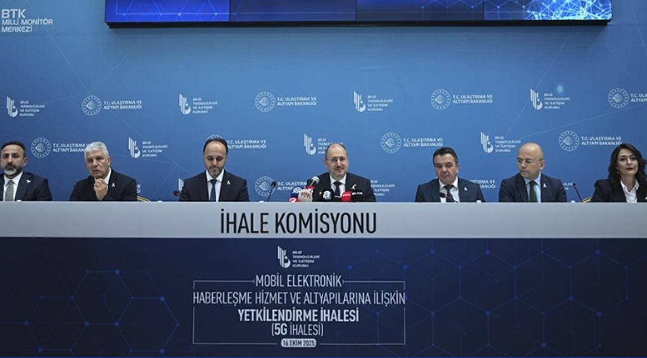 Turkcell, Vodafone, Türk Telekom... 5G ihalesinde teklifler belli oldu