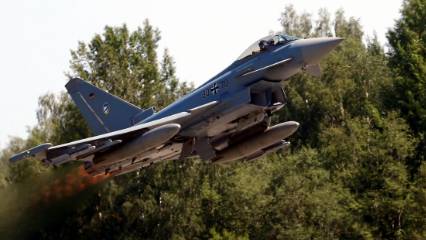 Alman hükümetinden Eurofighter açıklaması geldi