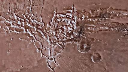 Mars'ta keşfedildi: Yaşam belirtileri barındırıyor olabilir
