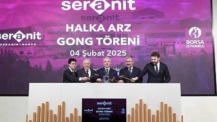 Borsa İstanbul'da gong Seranit için çaldı