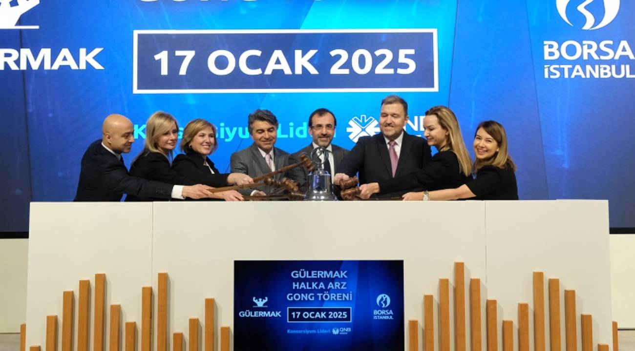 Borsa İstanbul'da gong Gülermak için çaldı