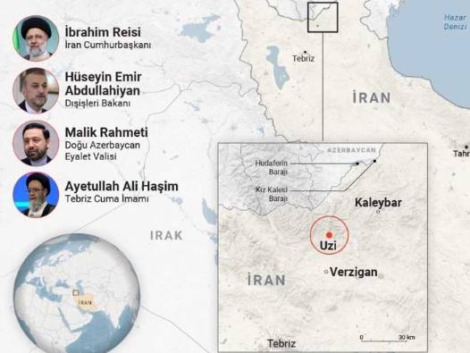 İran'daki helikopter kazasından yeni ayrıntı: 1 yolcu 1 saat hayattaydı