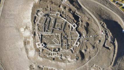 Türkiye'de: Urartu izleri havadan görüntülendi