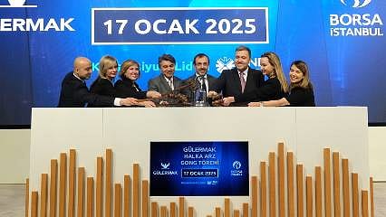 Borsa İstanbul'da gong Gülermak için çaldı