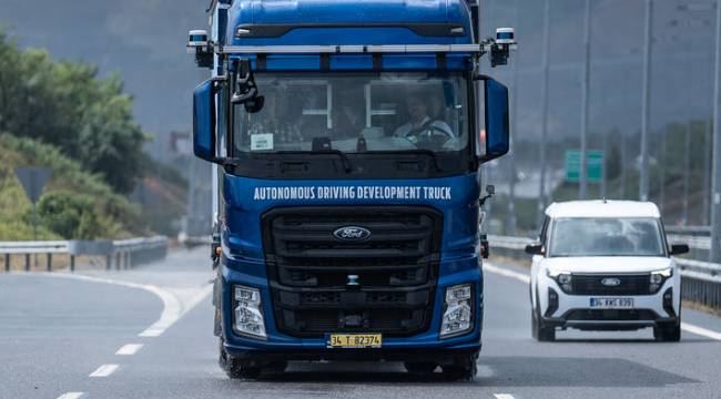 Ford Trucks İstanbul'da test etti: Peki, özelliği ne?