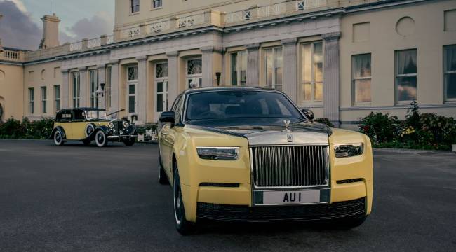  Rolls-Royce 'Goldfinger' filminin 60. yılına özel modelini tanıttı