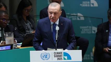 Cumhurbaşkanı Erdoğan'dan net sıfır emisyon mesajı
