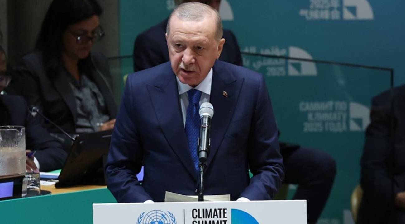 Cumhurbaşkanı Erdoğan'dan net sıfır emisyon mesajı