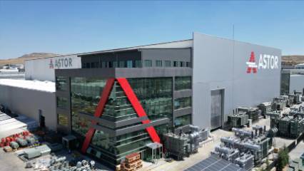Astor Enerji'den 1,7 milyar liralık ihracat anlaşması