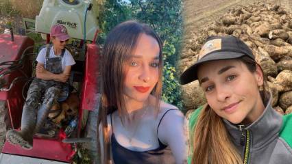 Babasının işlerini devraldı, sosyal medyada da paylaşım yapıyor:  'Zor iş diyorlar, zorluğunu seviyorum'