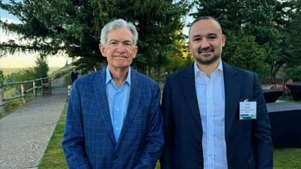 Karahan, Jackson Hole'de, Powell ile bir araya geldi