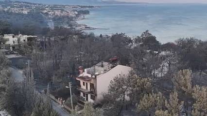 Çanakkale Güzelyalı: Drone'la böyle görüntülendi