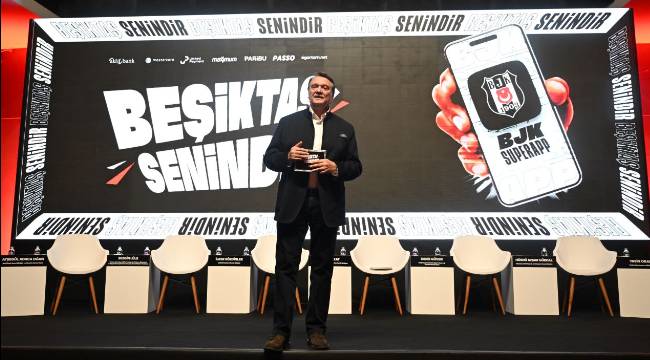 Beşiktaş Kulübünün resmi uygulaması "BJK SuperApp" tanıtıldı