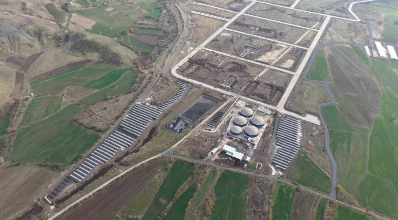 Havadan görüntülendi: Buraya 61 tesis kurulacak