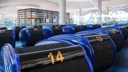 İstanbul Havalimanı'ndaki bu kapsüller ne işe yarıyor?