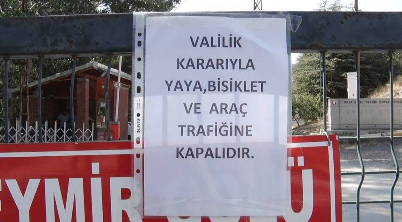 Eymir Gölü'ne girişler ikinci bir duyuruya kadar kapatıldı