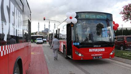 Bir kente daha metrobüs geldi