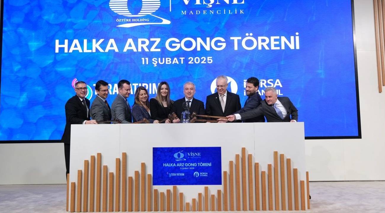 Borsa İstanbul'da gong Vişne Madencilik için çaldı