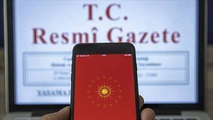 Bazı atama ve görevden alma kararları Resmi Gazete'de