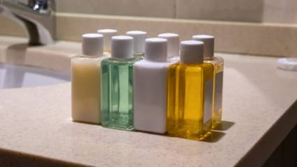 AB'den otellerin mini şampuan şişelerine de yasak geliyor