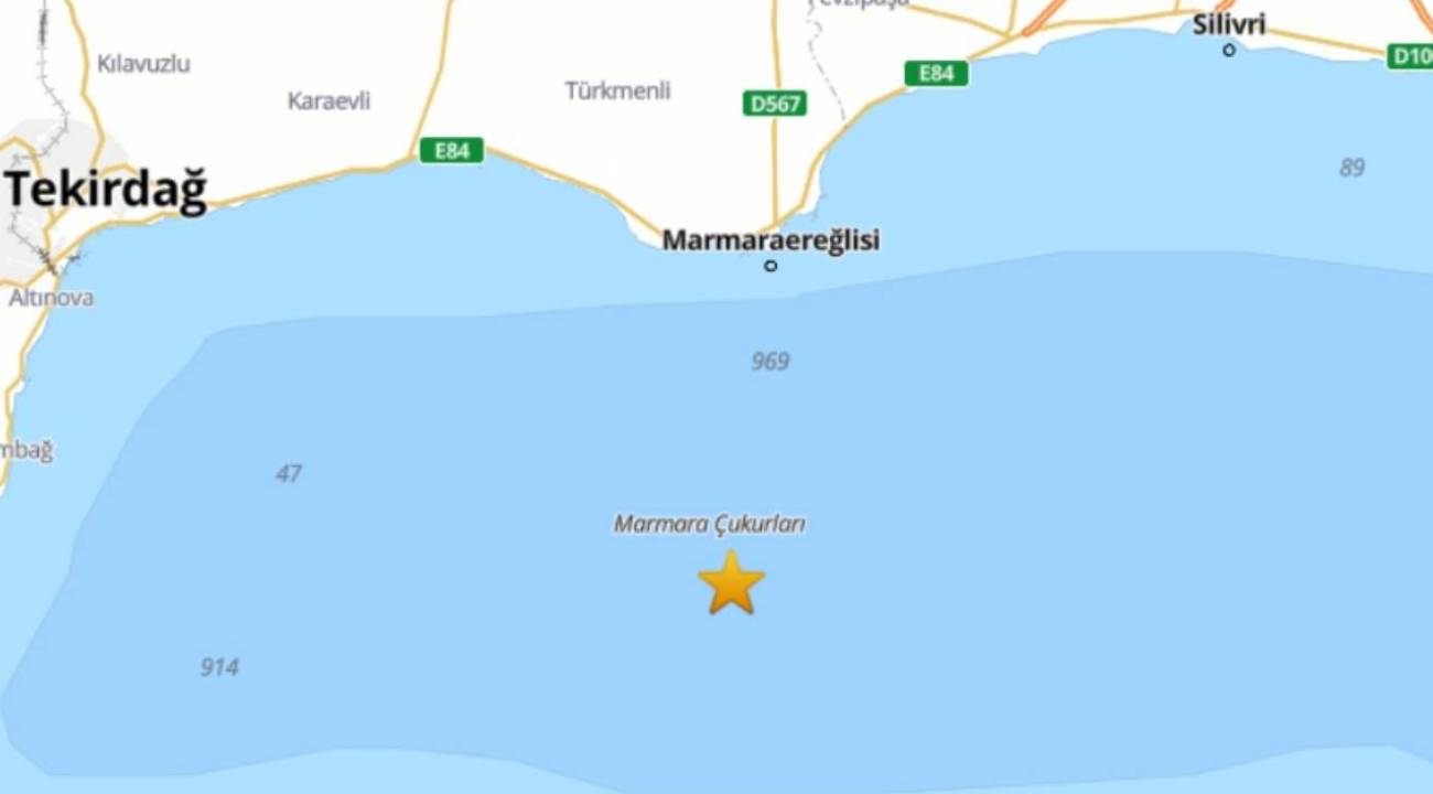 Marmara'da 5 büyüklüğünde deprem: Tekirdağ, İstanbul... Çok sayıda kentte hissedildi